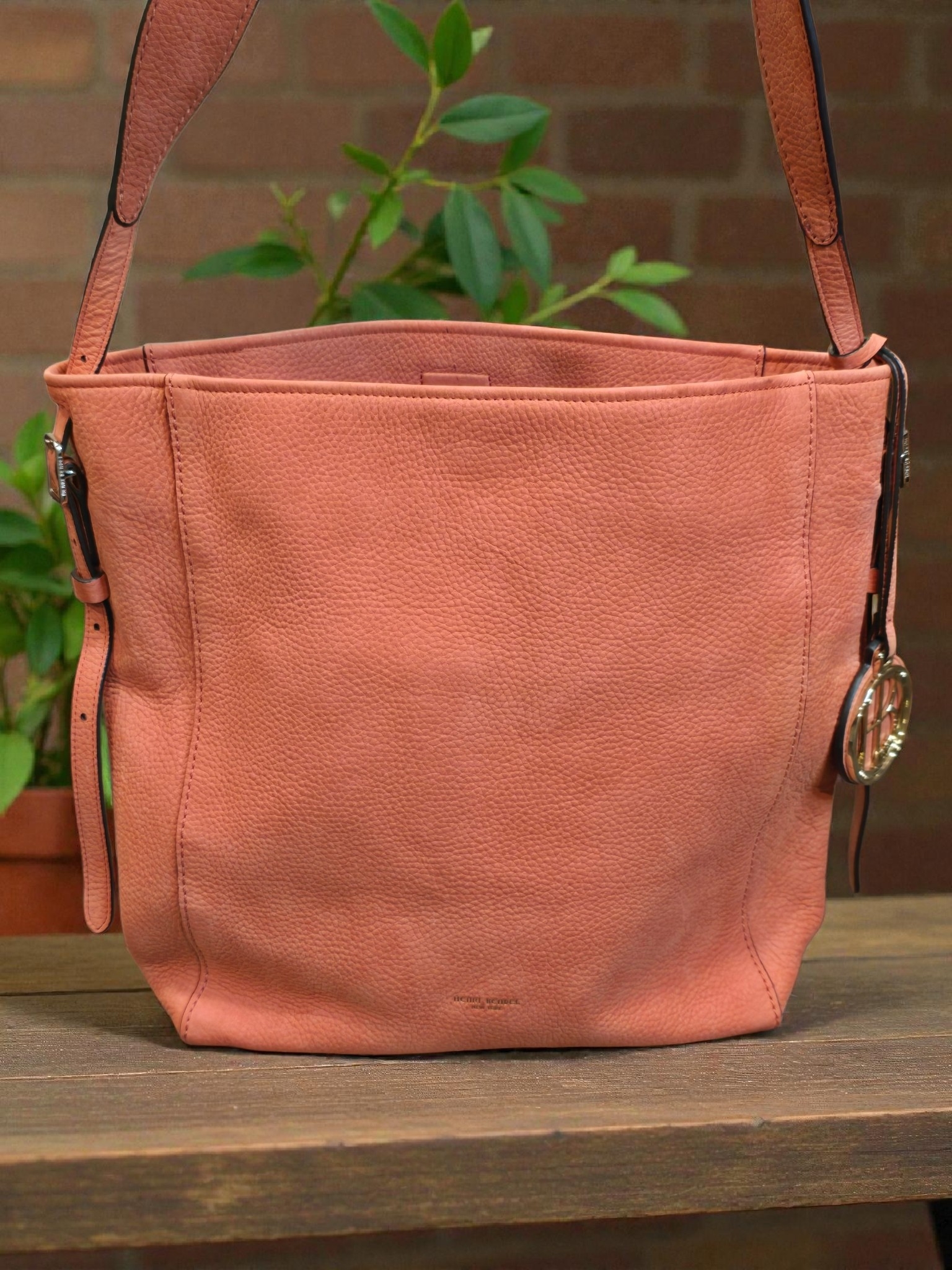 Henri Bendel *Rare* Grosvenor Soft Leather Hobo Shoulder Bag